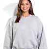 Sweat-shirt unisexe col rond manches longues imprimé-4
