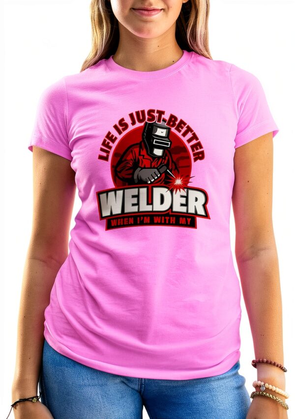 T-shirt Femme B&S Boutique Soudeur Coton Confortable