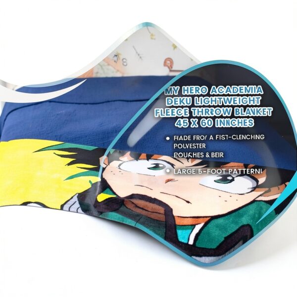 Couverture My Hero Academia Deku polaire légère Just Funky-5