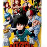 Couverture My Hero Academia polaire multicolore cadeau fan-0