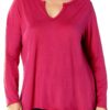 Just My Size Haut Pantalon Femme Jersey Doux Manches Longues-0