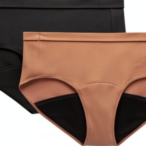 Sous-vêtements menstruels Hanes protection lavable femme-0