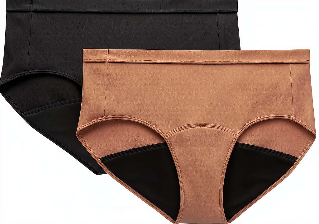 'Sous-vêtements menstruels Hanes portés confortablement'