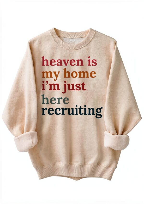 Sweatshirt religieux chrétien Khika manches longues unisexe