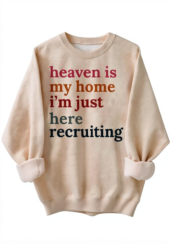 Sweatshirt Chrétien Khika Manches Longues Unisexe Design