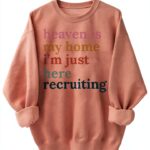 Sweat-shirt unisexe manches longues col rond imprimé-0