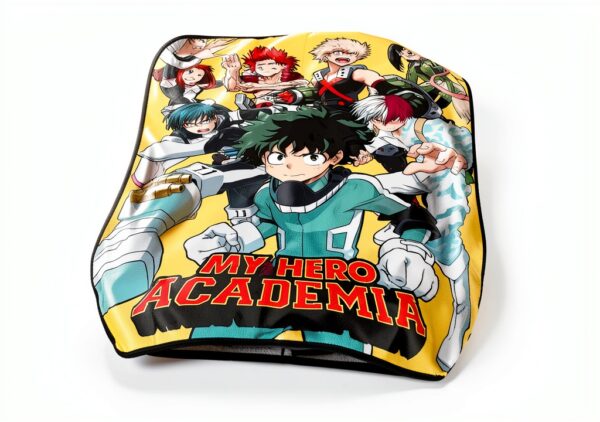 Couverture My Hero Academia polaire multicolore cadeau fan-4