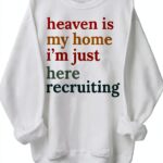 Sweat-shirt unisexe manches longues col rond imprimé-0