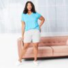Pantalon de sport coton extensible poches avant taille-4