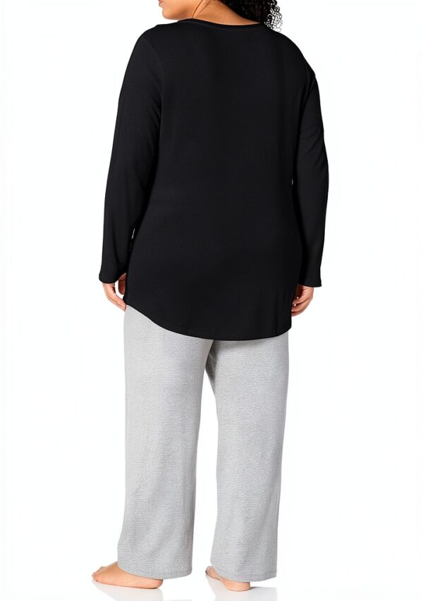 Just My Size Col V Femme Tissu Doux Longueur Plus-4