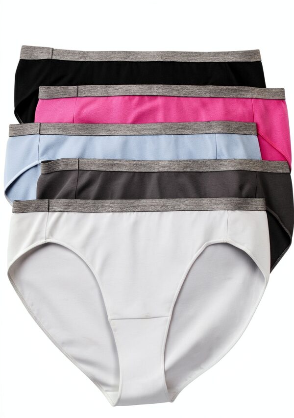 Culotte Hanes femme coton confort invisible sans ligne-0