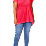 Just My Size T-shirt Femme Polyester Rayonne Col V Manche-0