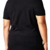 Just My Size Activewear T-shirt Femme Col V Côtelé Confort-1