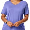 T-shirt Just My Size col V manches courtes sans étiquette-0