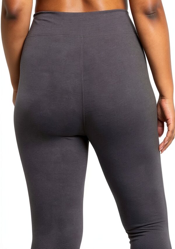 Legging Capri Just My Size jersey anthracite femme-5