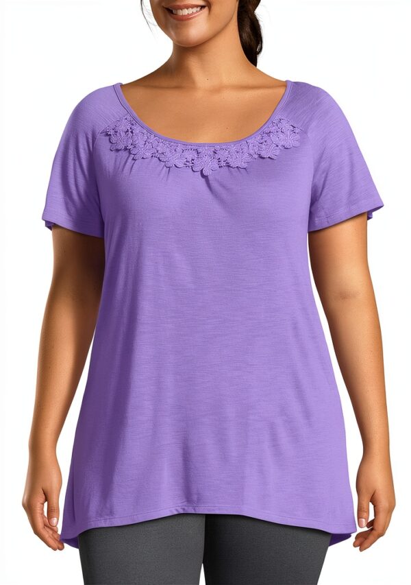 Chemise taille JUST MY SIZE polyester rayonne-0