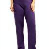 Pantalon survêtement femme Violet Splendor Heather XL - Polaire coton-4