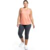 Legging Capri Just My Size jersey anthracite femme-8