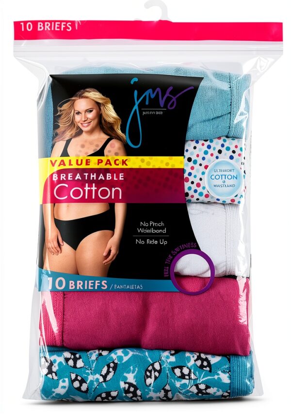 Culotte Just My Size Cool Comfort coton 10 pièces-5