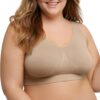 Soutien-gorge Just My Size sans couture tissu soyeux-0