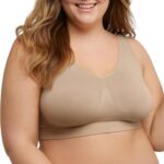 Soutien-gorge Just My Size sans couture tissu soyeux-0