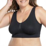 Pull Just My Size Femme Tricoté Extensible Noir-0