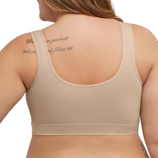 Soutien-gorge Just My Size sans couture tissu soyeux-2