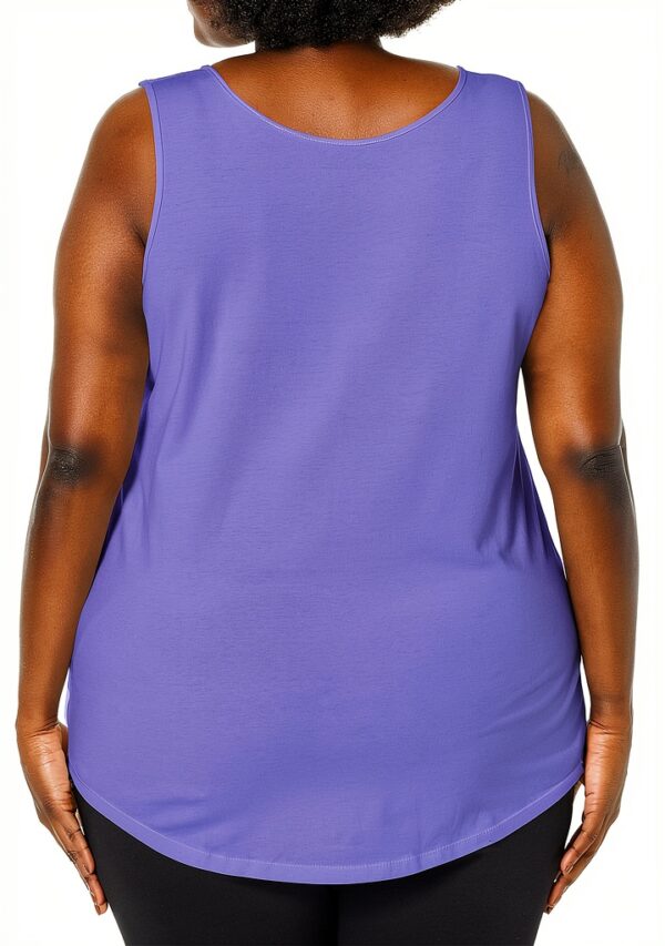 Just My Size Top femme sans manches tissu léger-1