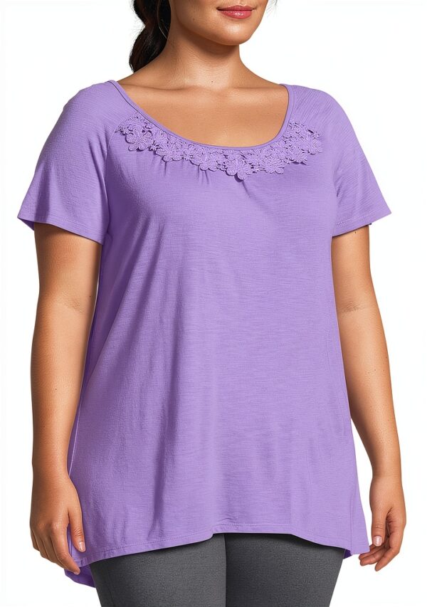 Chemise taille JUST MY SIZE polyester rayonne-2