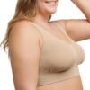 Soutien-gorge Just My Size sans couture tissu soyeux-1