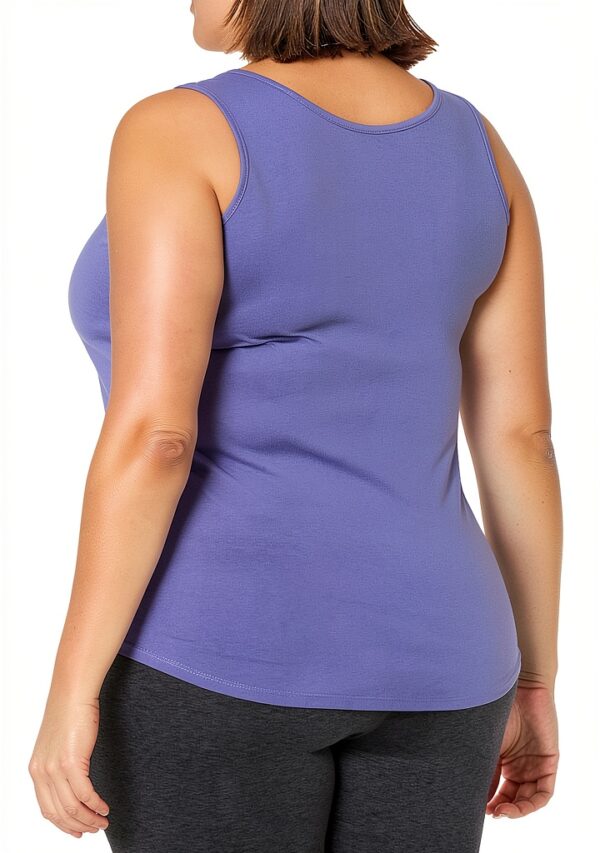 Just My Size Top femme sans manches tissu léger-4