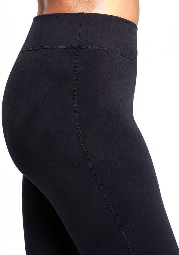Just My Size Legging Femme Noir Taille Élastique 3X-5X Coton-4