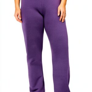 Pantalon survêtement femme Violet Splendor Heather XL - Polaire coton-0