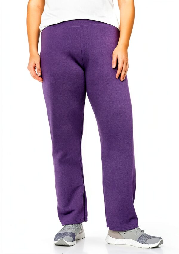 Pantalon survêtement femme Violet Splendor Heather XL - Polaire coton-0