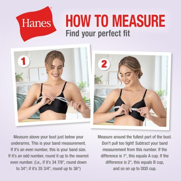 Soutien-gorge Just My Size sans couture tissu soyeux-5