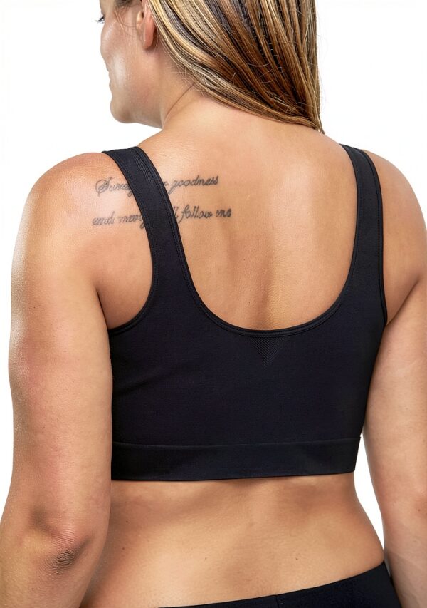 Pull Just My Size Femme Tricoté Extensible Noir-2