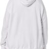 Just My Size Sweat à capuche zippé Navy Heather 4XL Coton doux 224g-1