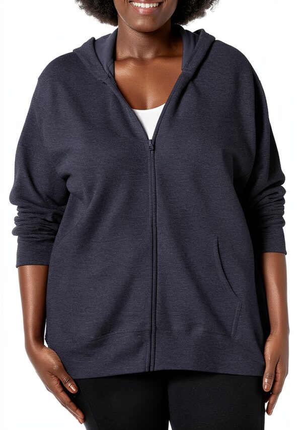 Sweat à capuche Just My Size Activewear Gris Foncé XXL Coton 200 g-0