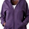 Just My Size Sweat à capuche zippé femme OJ105 Violet Heather 4XL-2