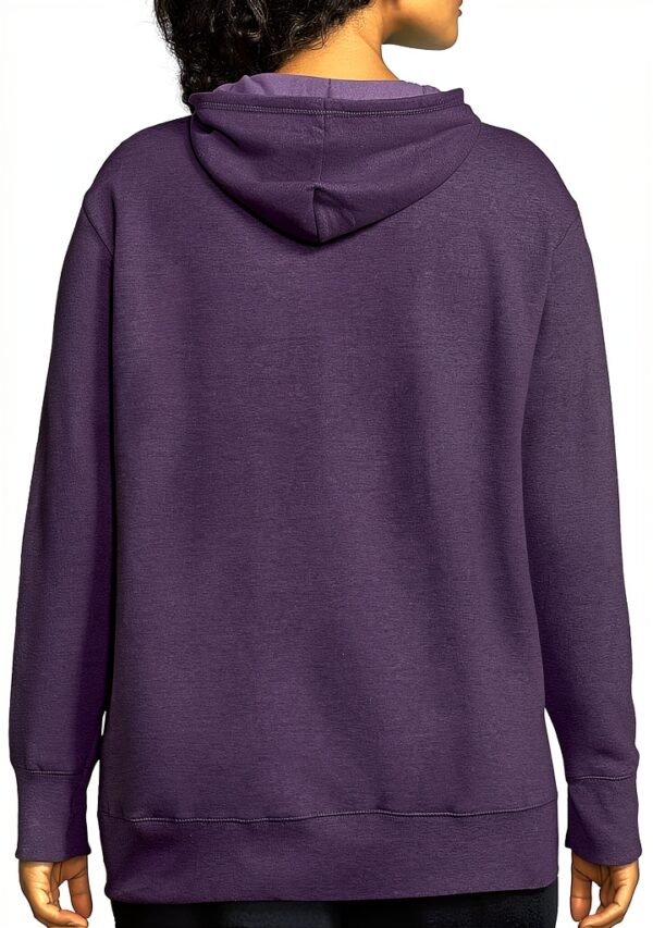 Just My Size Sweat à capuche zippé femme OJ105 Violet Heather 4XL-4