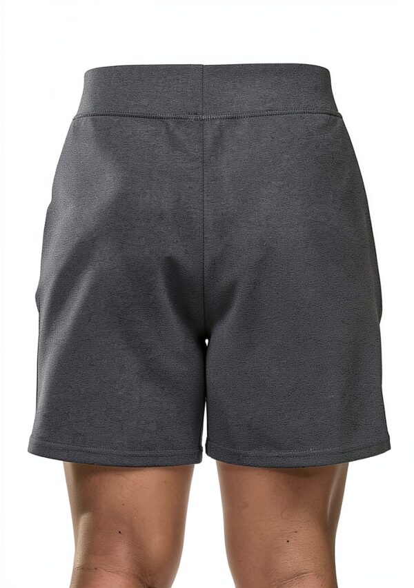 Shorts femme Just My Size Gris Anthracite Chiné taille 5XL jersey doux-2