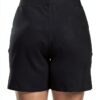 Shorts femme Just My Size Activewear OJ206 noir 5X - 5XL-1