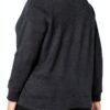 Sweatshirt femme Just My Size OJ288 polaire couleur Navy Heather-1