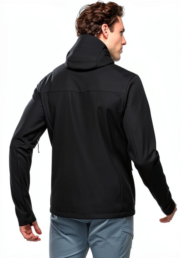 Mammut Ultimate Veste à capuche Homme Softshell couches couleur noire-3