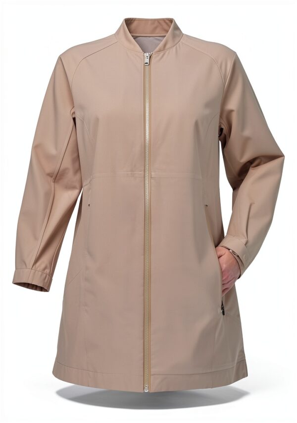 Mammut Seon Pac Hs Parka Femme Hardshell Capuche Naturel/Noir Taille L-4