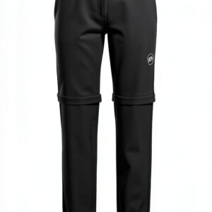 Mammut Pantalon Runbold zippé femme tissu polyamide élasthanne séchage-0