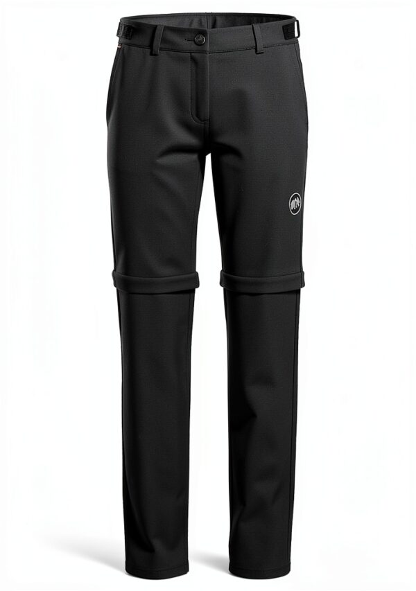 Mammut Pantalon Runbold zippé femme tissu polyamide élasthanne séchage-0