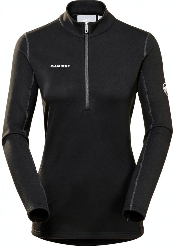 Mammut Aenergy ML Pull Demi Zip Femme Noir Marine Black XS XL-0