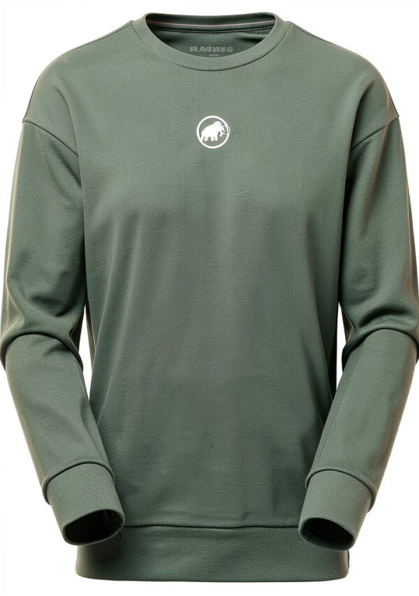 Mammut Core ML Crew Neck Femme Sweatshirt Jade Foncée Taille L-0