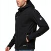 Mammut Ultimate Veste à capuche Homme Softshell couches couleur noire-2